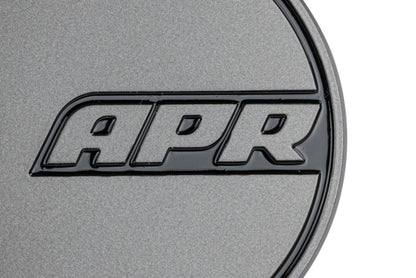 APR Center Cap (Use w/Flow Formed Wheels) - Floating & Self Leveling - Anthercite Grey