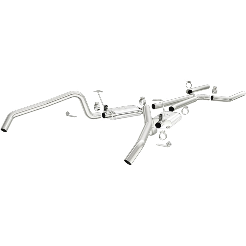 MagnaFlow Sys Cat-Back 67-72 F-Body 2.50inch w/Tru-X