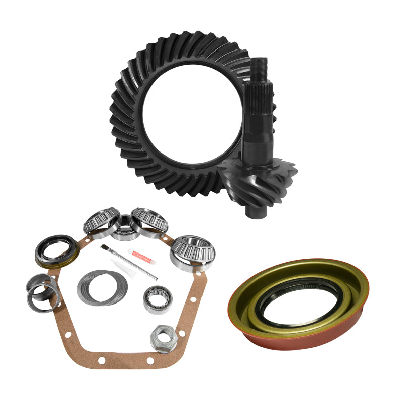 Yukon Gear & Axle Yukon Gear 10.5in GM 14 Bolt 3.73 Rear Ring & Pinion Install Kit