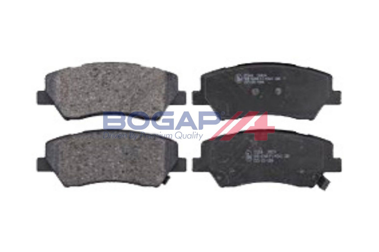 BOGAP R8210128 Brake Pad Set, Disc Brake
