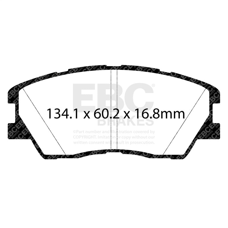 EBC 2020+ Kia Soul 1.6T Ultimax Front Brake Pads