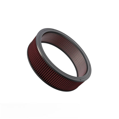 K&N Engineering K&N Replacement Drop In Air Filter - 14in OD / 12in ID / 4in H w/ Wire