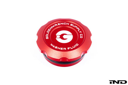 Goldenwrench Blackline Performance Toyota GR Corolla Washer Fluid Cap - Edition Red