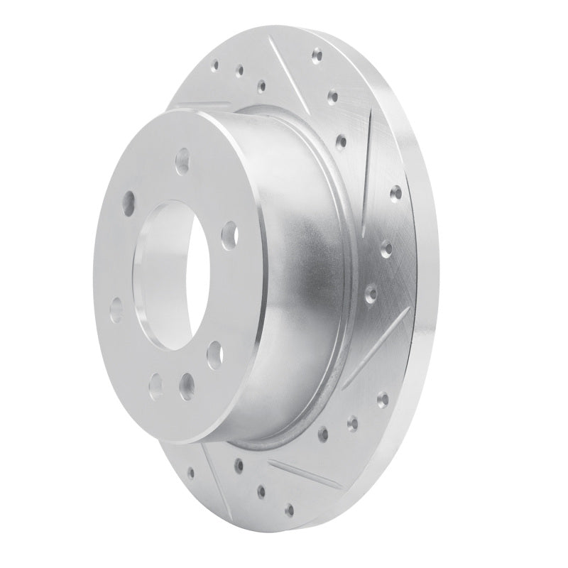 R1 Concepts R1 06-18 Dodge Sprinter 3500 Rear Right Drilled & Slotted Silver Brake Rotor