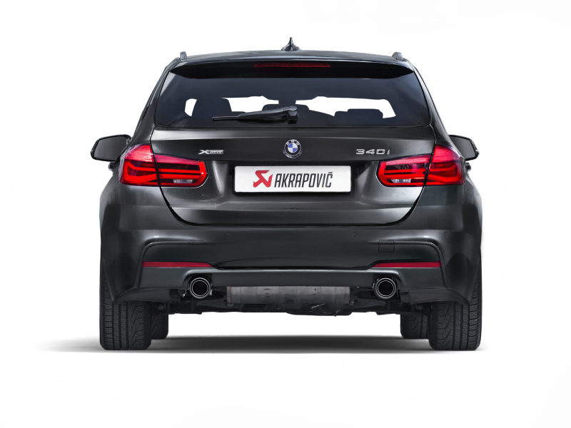 Akrapovic Akrapovic 16-17 BMW 340i (F30 F31) Evolution Line Cat Back (SS) w/ Carbon Tips (Req. Link Pipe)