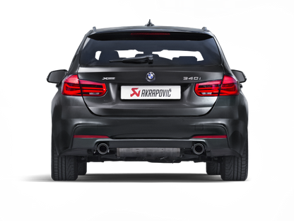 Akrapovic Akrapovic 16-17 BMW 340i (F30 F31) Evolution Line Cat Back (SS) w/ Carbon Tips (Req. Link Pipe)