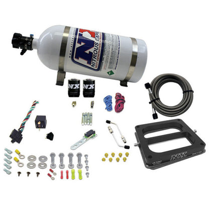 Nitrous Express Dom/Alcohol Nitrous Kit (100-500HP) w/10lb Bottle