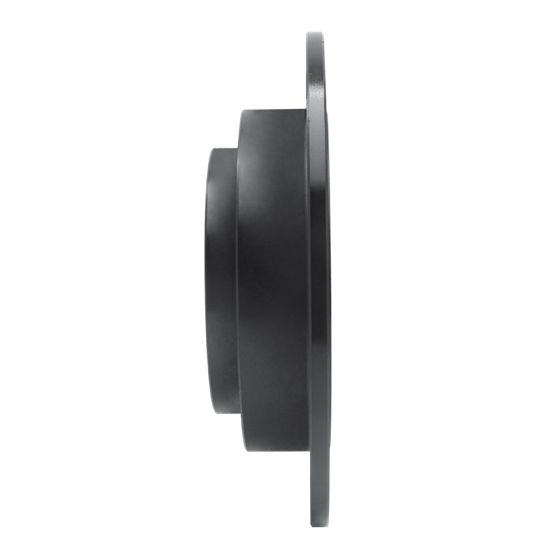 R1 Concepts R1 92-97 Subaru SVX Rear Left Drilled & Slotted Black Brake Rotor