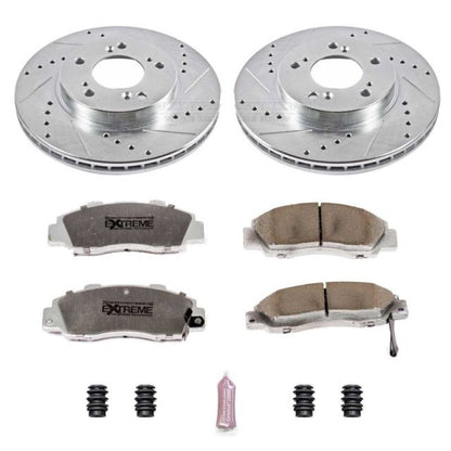 PowerStop Power Stop 97-01 Acura Integra Front Z26 Street Warrior Brake Kit