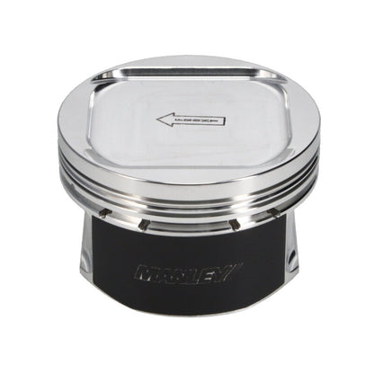 Manley Performance Manley 98-05 Subaru EJ20 WRX 92.50mm +.5mm Bore 8.5:1 Dish Platinum Series Piston Set w/Rings