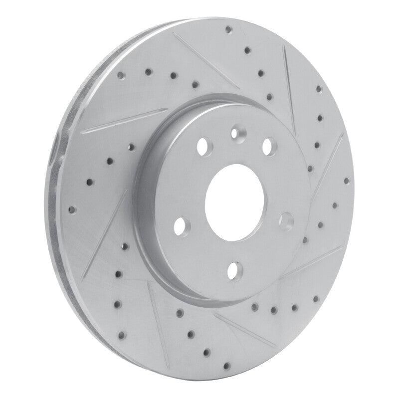 R1 Concepts R1 10-25 Buick ALLURE Front Right Drilled & Slotted Silver Brake Rotor