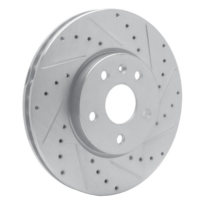 R1 Concepts R1 10-25 Buick ALLURE Front Right Drilled & Slotted Silver Brake Rotor