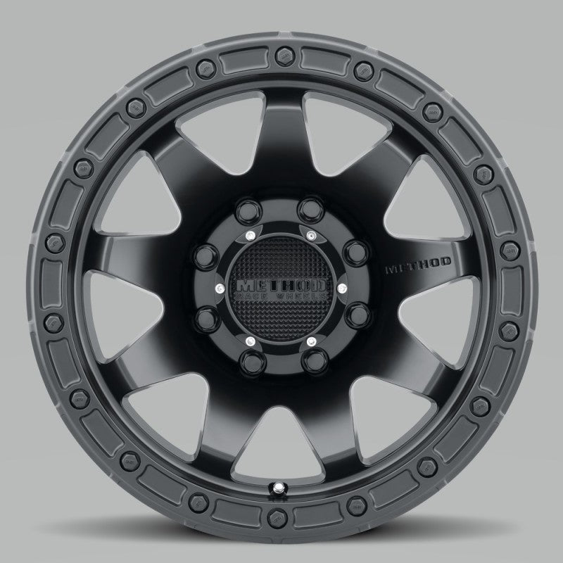 Method Wheels Method MR317 18x9 +18mm Offset 8x6.5 130.81mm CB Matte Black Wheel