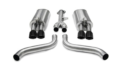 CORSA Performance Corsa 1986-1991 Chevrolet Corvette C4 5.7L V8 L98 Black Sport Cat-Back Exhaust