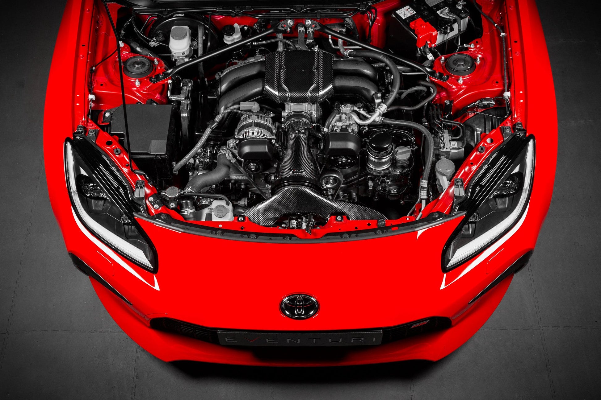 Eventuri Toyota GR Corolla Engine Cover Gloss Carbon