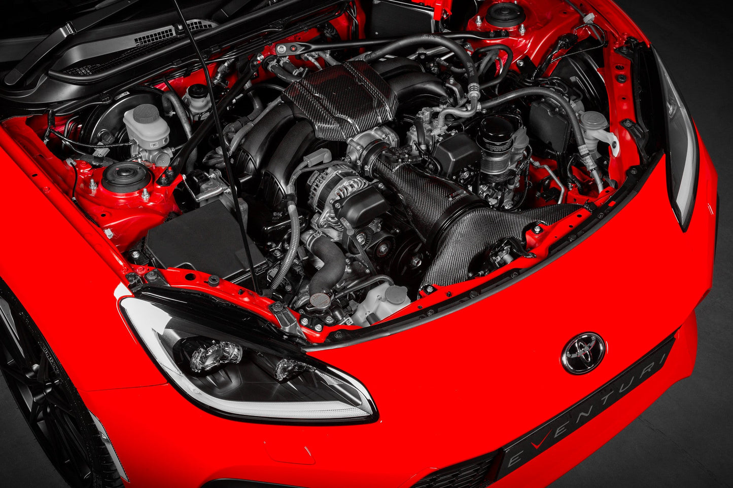Eventuri Toyota GR Corolla Engine Cover Gloss Carbon