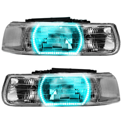 ORACLE Lighting Oracle 00-06 Chevy Tahoe/GMC Yukon SMD HL - ColorSHIFT w/ 2.0 Controller