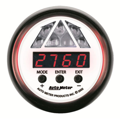 Autometer Phantom 2-1/16in Digital Pro Shift System Shift Light Level 1 Gauge