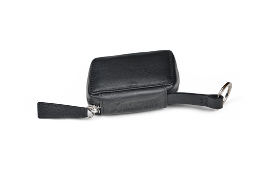 Akrapovic Akrapovic Leather Car Key Case - Black