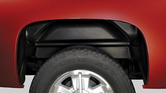 Husky Liners 14-17 GMC Sierra Black Rear Wheel Well Guards