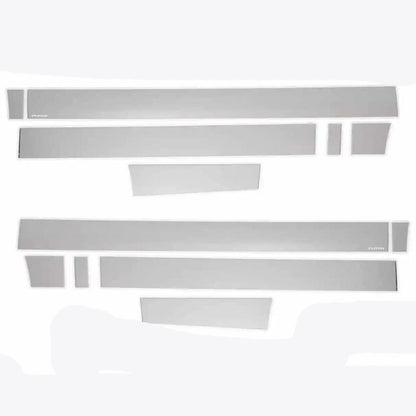 Putco 2021 Ford F-150 Super Crew 5.5ft Short Box Stainless Steel Rocker Panels (4.25in Tall 12pc)