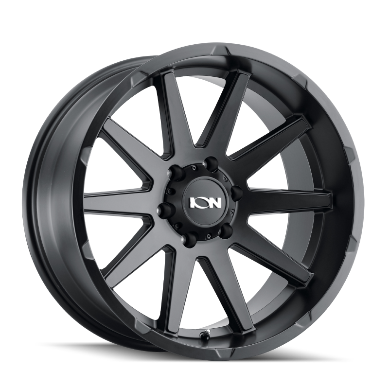 ION Wheels ION Type 143 17x9 / 5x139.7 BP / 18mm Offset / 108mm Hub Matte Black Wheel
