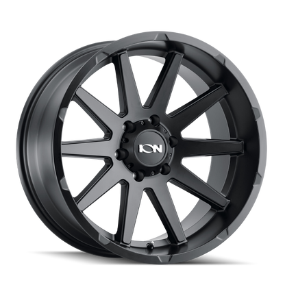 ION Wheels ION Type 143 17x9 / 5x127 BP / 18mm Offset / 71.5mm Hub Matte Black Wheel