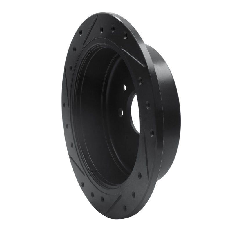 R1 Concepts R1 99-03 Renault SCENIC (Mexico) Rear Right Drilled & Slotted Black Brake Rotor