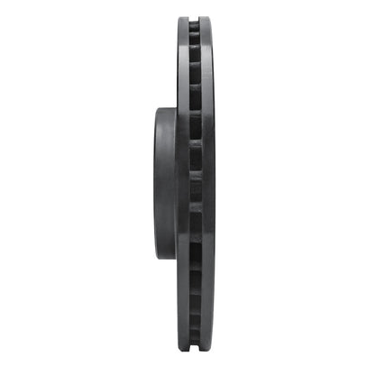 R1 Concepts R1 10-16 Volvo XC60 Front Right Drilled & Slotted Black Brake Rotor