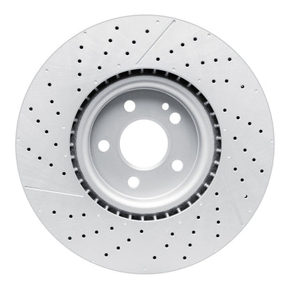 DFC 14-19 Mercedes-Benz CLA45 AMG Front Drilled GeoSPEC Coated Rotor and Slotted