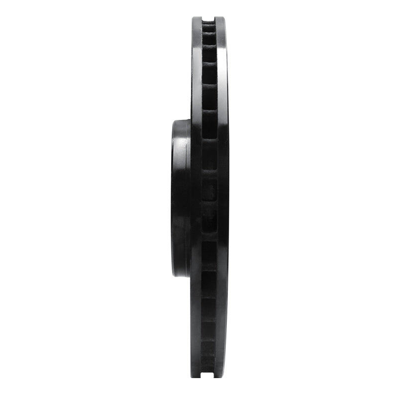 R1 Concepts R1 16-26 Polestar Polestar 2 Front Left Drilled & Slotted Black Brake Rotor