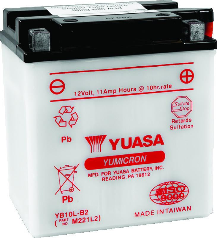 Yuasa Battery Yuasa YB10L-B2 Yumicron 12-Volt Battery