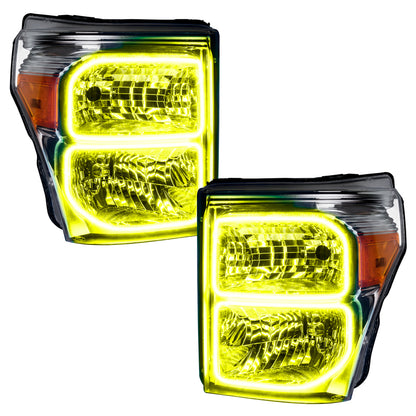 ORACLE Lighting Oracle 11-16 Ford F250/350 LED HL - ColorSHIFT w/ 2.0 Controller