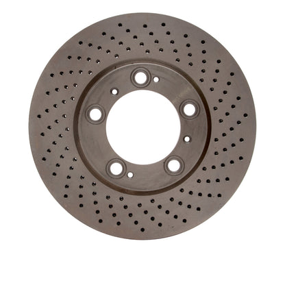 DFC 98-12 Porsche 911 Right Front Drilled GeoSPEC Coated Rotor