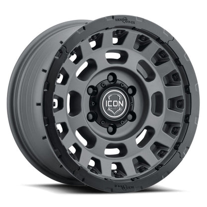 ICON Hammer Pro 17x8.5 / 5x150 / 25MM / 5.75in BS - Charcoal