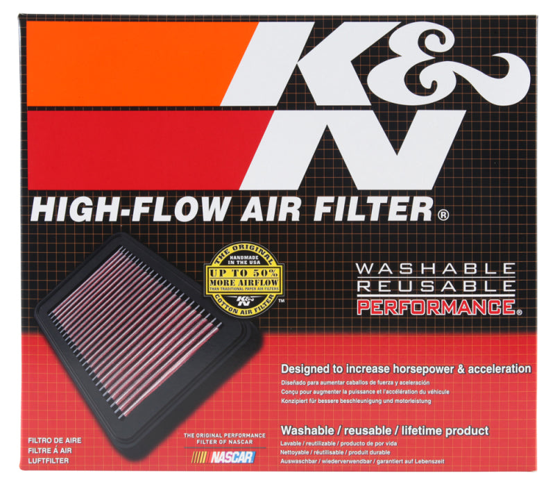 K&N Engineering K&N 19 Porsche 911 3.0L H6 F/I Drop In Replacement Air Filter