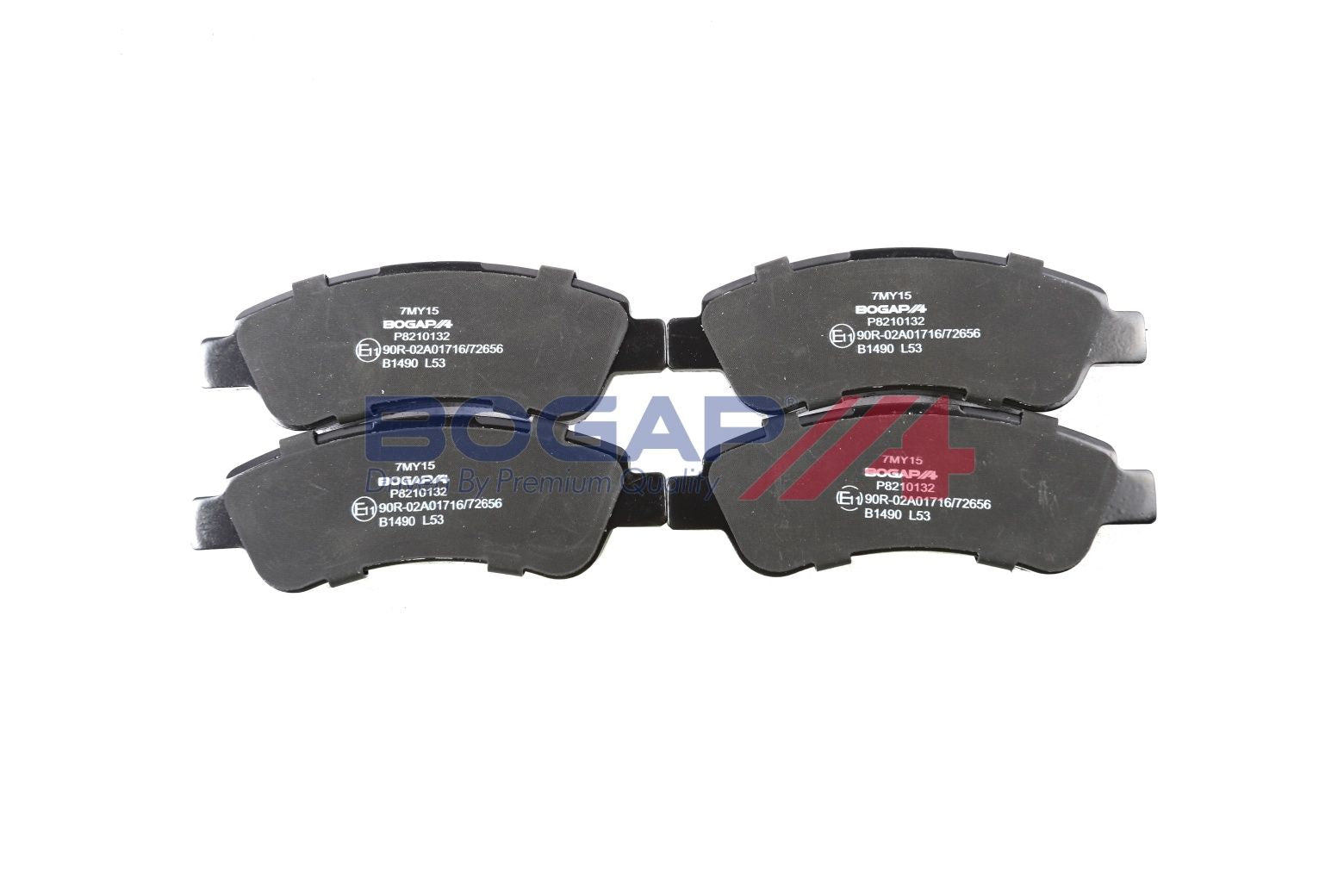 BOGAP P8210132 Brake Pad Set, Disc Brake