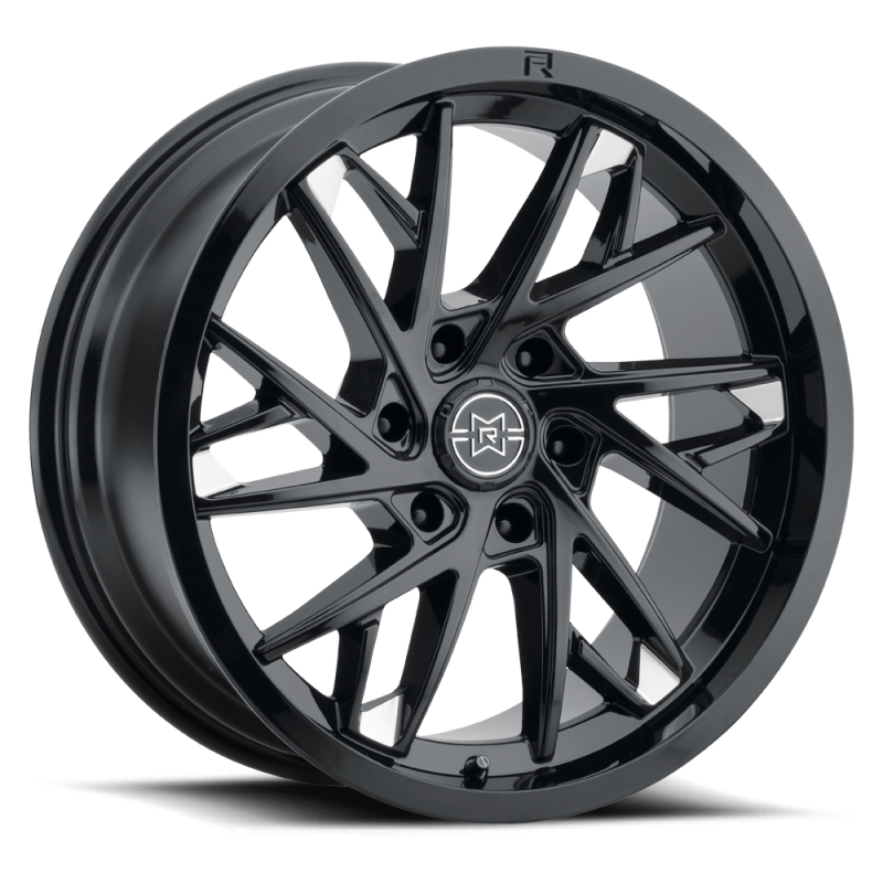 Raised Wheels Method Raised MR801 22x10 / 8x6.5 BP / -18mm Offset / 121.3mm Bore - Gloss Black Milled Wheel