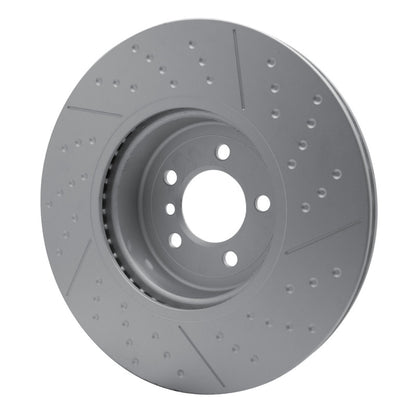 DFC 13-20 BMW 440I Coupe Front GeoSPEC Coated Rotor - Dimpled and Slotted