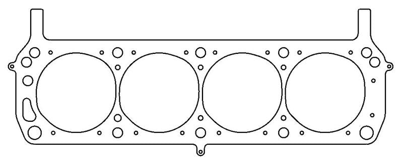 Cometic Gasket Cometic Ford 302/351W Windsor V8 .036in MLS Cylinder Head Gasket - 4.100in Bore - SVO/Yates - LHS