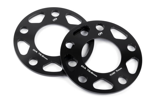 Dinan Wheel Spacers - 5x120 - 72.6mm CB - 7mm Thick (Set of 2)