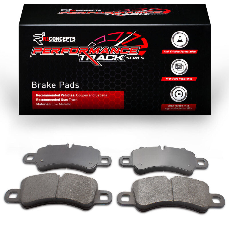 R1 Concepts R1 17-25 Porsche 718 Cayman Front Track/Street Brake Pads