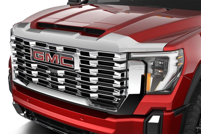 Husky Liners 11-14 Chevrolet Silverado 2500/3500HD Aeroskin Hood Protector - Chrome