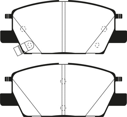 EBC 2016+ Chevrolet Malibu 1.5L Turbo (Elec PB) Ultimax2 Front Brake Pads