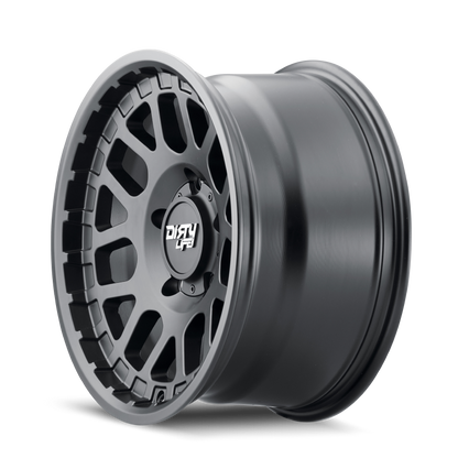 Dirty Life 9306 Mesa 17x9 / 6x139.7 BP / 0mm Offset / 106mm Hub Matte Black Wheel