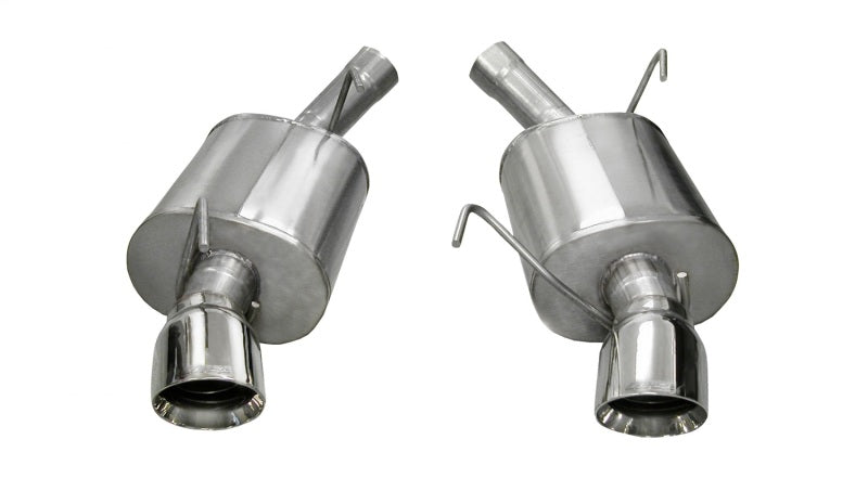 CORSA Performance Corsa 2005-2010 Ford Mustang Shelby GT500 5.4L V8 Polished Sport Axle-Back Exhaust