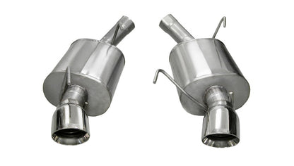 CORSA Performance Corsa 2005-2010 Ford Mustang Shelby GT500 5.4L V8 Polished Sport Axle-Back Exhaust