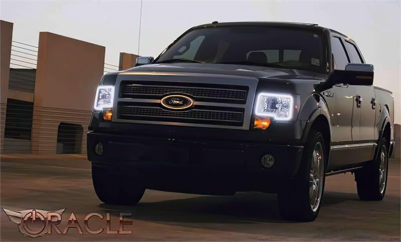 ORACLE Lighting Oracle Ford F-150/Raptor 09-14 Halo Kit - ColorSHIFT w/ 2.0 Controller