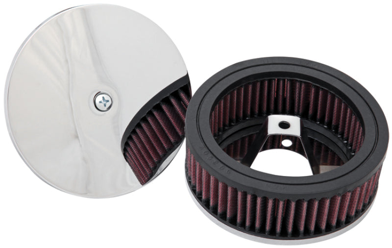 K&N Engineering K&N 4in ID / 5.5in OD / 2in H Custom Assembly Filter designed to fit Harley-Davidson Motorcycle