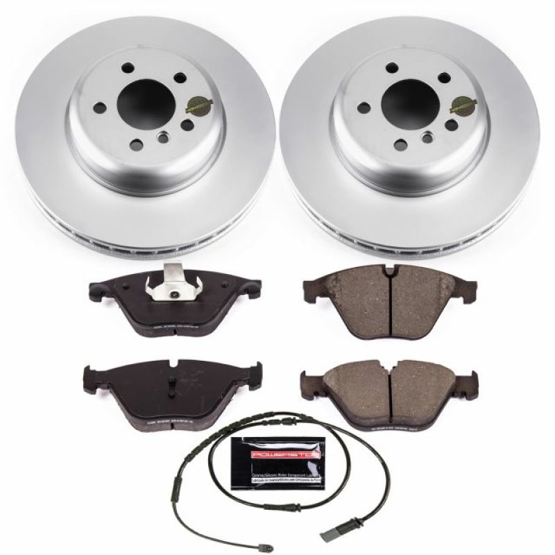 PowerStop Power Stop 2011 BMW 535i xDrive Front Z23 Evolution Sport Coated Brake Kit